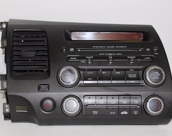 2006-2011 Honda Civic Hybrid Radio Cd Aux Mp3 39100-svb-a11
