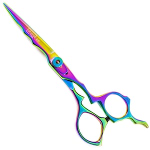 Professionelle Haarschere 6.5, Friseurschere, Rasiermesserschneide, Haarschneideschere für Salon und Zuhause, Friseurgeschenk