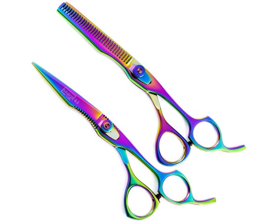 AXEMOORE Haarschneidescheren-Set Aus Edelstahl – 15,2 Cm, 62HRC Härte, Mit Ledertasche, Für Friseure & Heimgebrauch