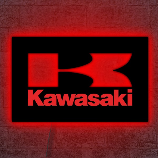 Kawasaki Wall Art Etsy