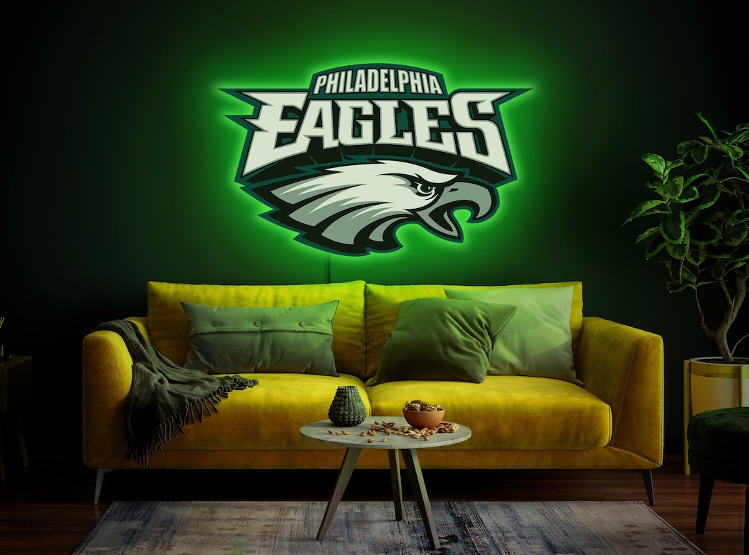 Philadelphia Eagles Led Sign, Philadelphia Eagles Neon, Eagles Neon