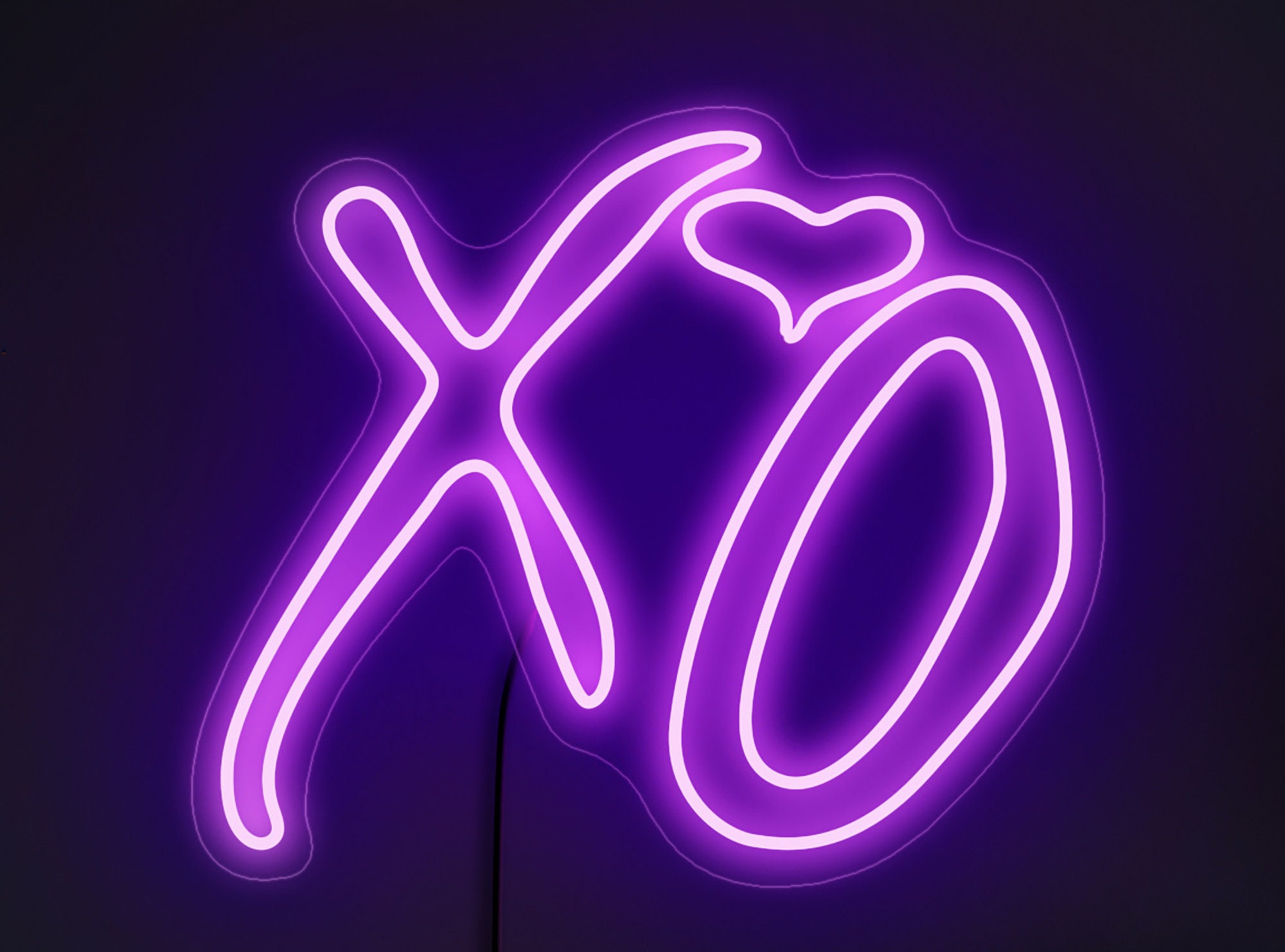 Xo light up sign deals