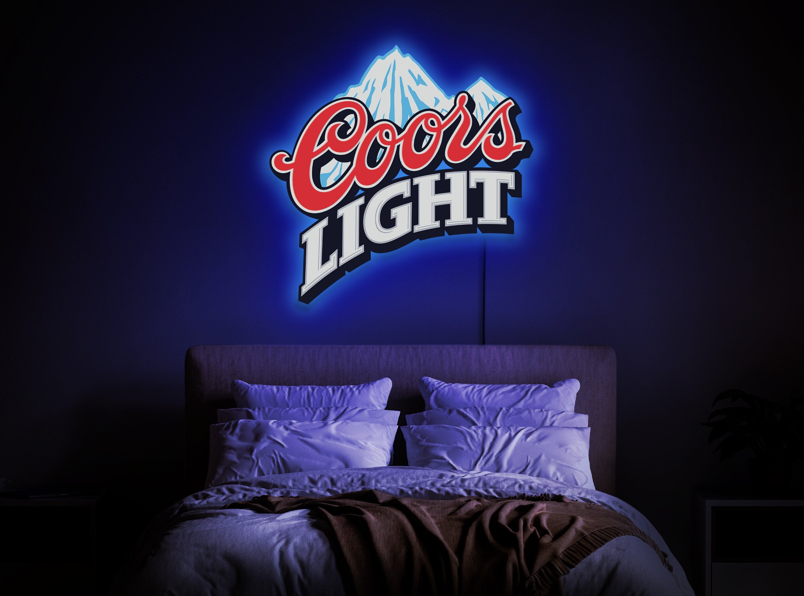 Led coors light sign deals