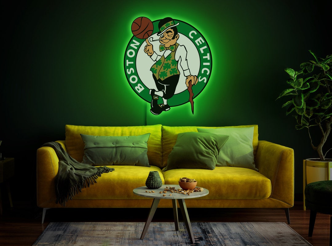 Boston Celtics Neon Sign, Boston Celtics Led Sign, Boston Celtics Sign