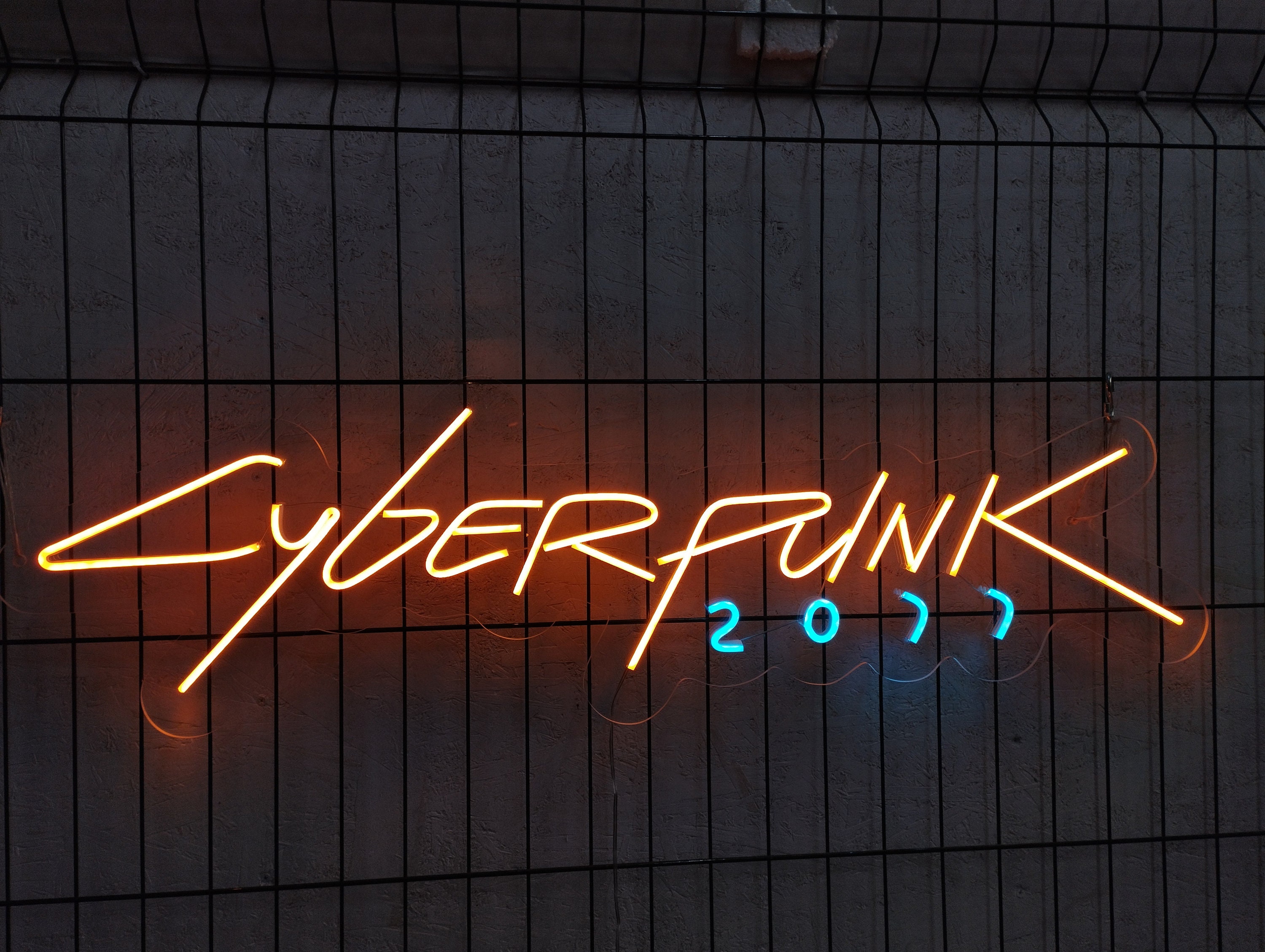 Cyberpunk neon sales light