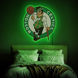 Boston Celtics Neon Sign, Boston Celtics Led Sign, Boston Celtics Sign