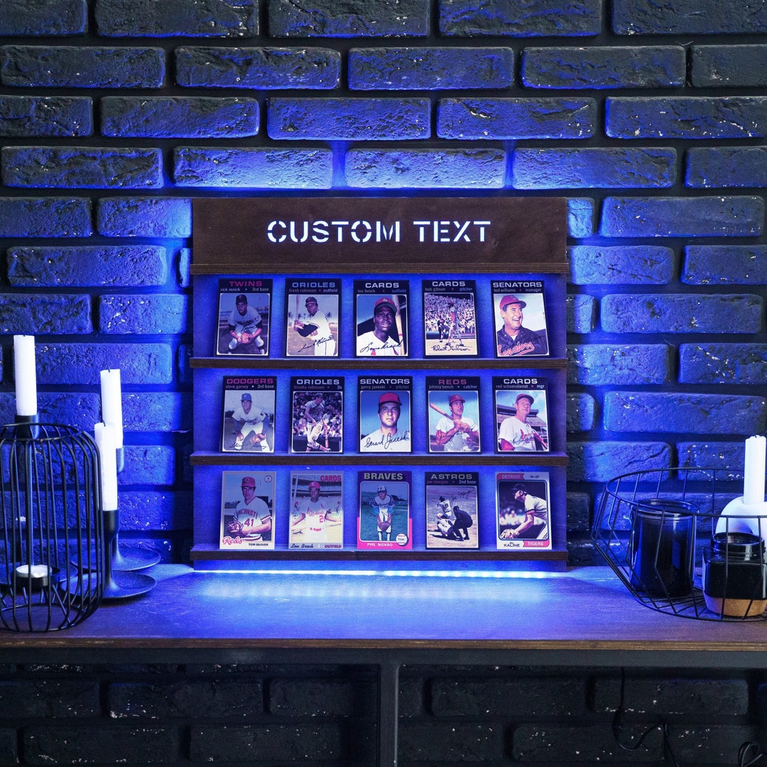 Sports Cards Display With Led, Sports Cards Holder, Sports Cards Stand