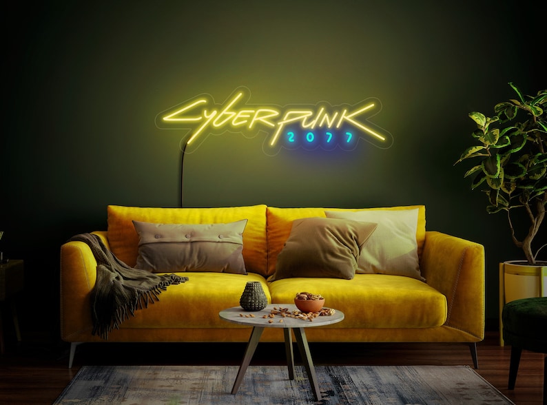 Cyberpunk 2077 Neon Sign Cyberpunk Neon Sign Cyberpunk 2077 - Etsy