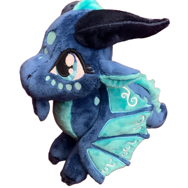 Handmade Wings of Fire Seawing Dragon Plush Etsy