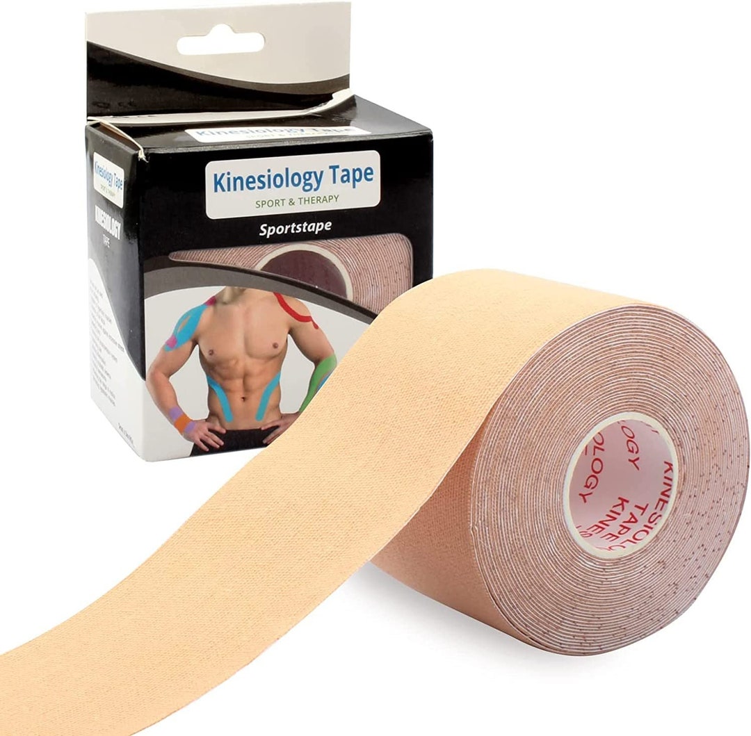 KT Kinesiology Tape 10 Rolls Uncut 5cm X 5m Roll Athletic Sports Physio Strapping and Muscle