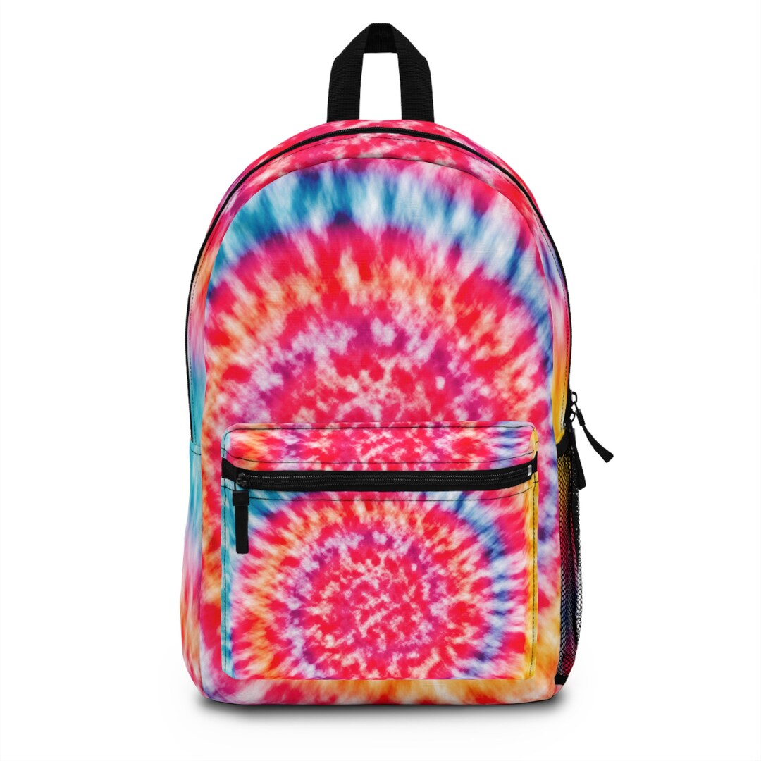 Tie Dye Backpack Back to School Backpack Travel Backpack Etsy