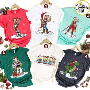 Toy Story Christmas Pajamas Etsy