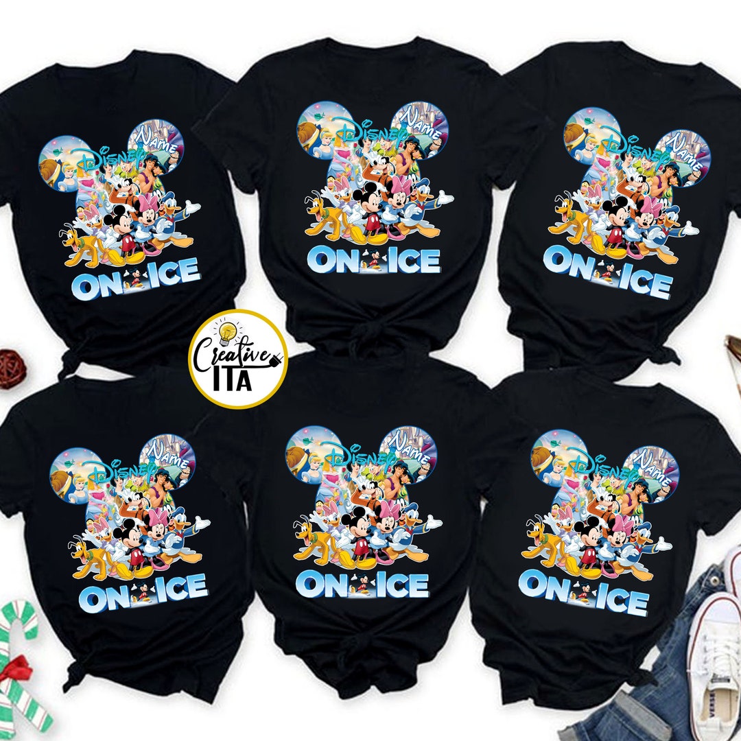 Personalized Disney on Ice Shirt, Disney Family Shirts, Disney Vacation