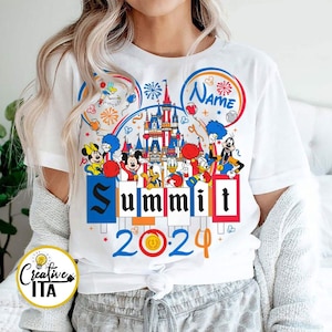 Personalized Disney summit 2024 shirt, Nationals Cheerleader Shirt, Disney cheerleading 2024 shirt, WDW trip Tee, Cheer Mom Dad shirt