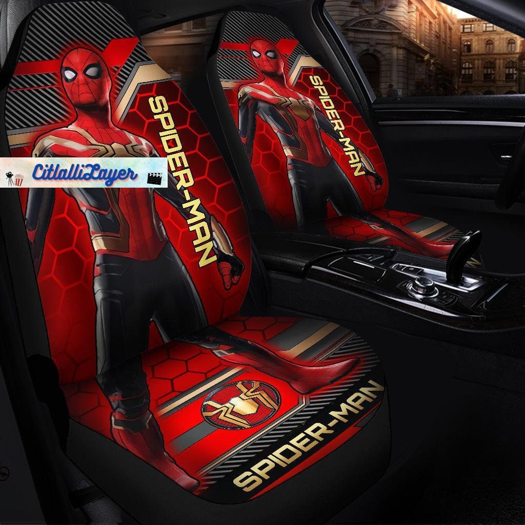 SpiderMan Car Seat Covers, SpiderMan Car Decor, Seat Covers For Cars