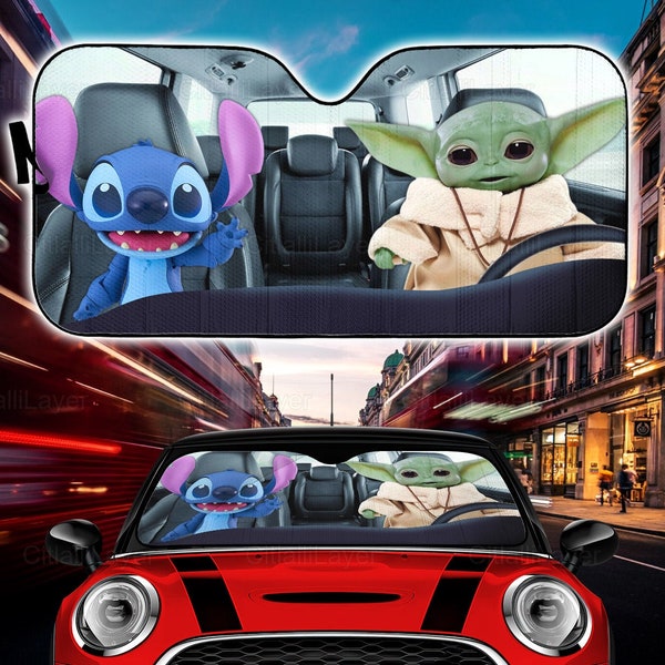 Stitch Car Accessories Etsy