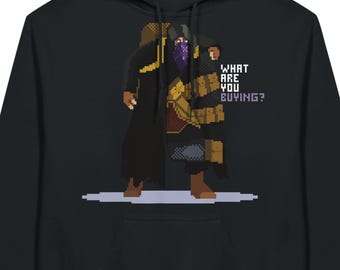 Resident Evil Hoodie, Merchant, Retro Resident Evil Gifts For Man And Women, Pixel Art, What're ya buyin, Hallowen, What are you buying, RE4