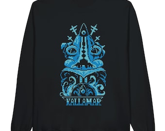 Sudadera Kalllamar Cult Of The Lamb Pixel, juego indie, sudadera de juego de cordero, sudadera de videojuego, regalo para gamers, Halloween, Navidad
