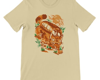 CatBus Pixel Anime Shirt, Vintage Shirt, Anime Shirt, Gift For Friends, Otaku, Pixel Art Tshirt - Unisex T-shirt