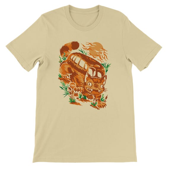 CatBus Pixel Anime Shirt, Vintage Shirt, Anime Shirt, Gift For Friends, Otaku, Pixel Art Tshirt - Unisex T-shirt