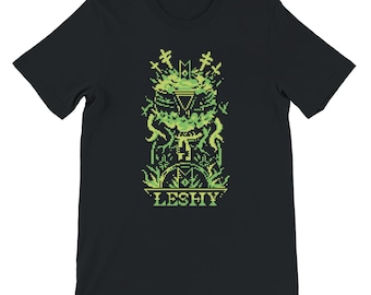 Camiseta de píxeles de Leshy Cult of the Lamb, camiseta de juego indie, camiseta de Lamb, camiseta de videojuego, regalo para gamer, camiseta de pixel art, camiseta unisex