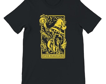 Final Fantasy Vivi Ornitier T-Shirt - Pixel Art, Fanart, The Magician, Tarot Card TShirt, Video Game Shirt, Gift For Gamer - Unisex T-shirt