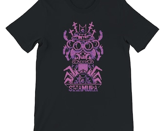 Camiseta de píxeles de Shamura Cult of the Lamb, camiseta de juego indie, camiseta de Lamb, camiseta de videojuego, regalo para gamer, camiseta de pixel art, camiseta unisex