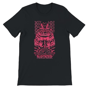 Camiseta Narinder Cult Of The Lamb Pixel, Camiseta de juego indie, Camiseta de juego Lamb, Camiseta de videojuego, Regalo para gamers, Camiseta de pixel art, Camiseta unisex