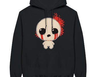 Sudadera con capucha de The Binding of Isaac para videojuegos, indie, pixel art, videojuegos, regalo para gamers, fanart (para adultos)