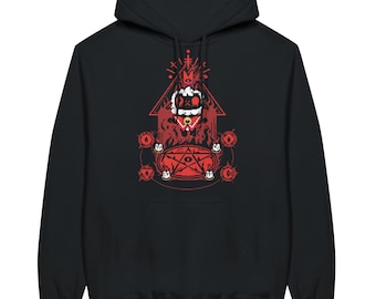 Cult Of The Lamb Pixel Art Hoodie, Indie Game Hoodie, Lamb Game Hoodie, Gift For Gamer, The Lamb, Pixel Art Hoodie - Unisex Adult Hoodie