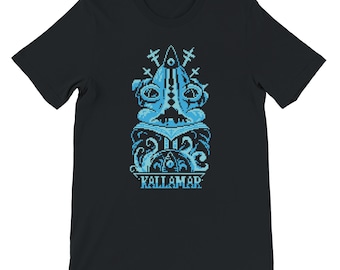 Camiseta de píxeles de Kallamar Cult of the Lamb, camiseta de juego indie, camiseta de Lamb, camiseta de videojuego, regalo para gamer, camiseta de pixel art, camiseta unisex