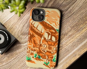 Funda Pixel CatBus Anime, Vintage, Fans del Anime, Regalo para Amigos, iPhone 15 14 13 12 11 Pro Max 8 Plus X, Samsung Galaxy S23 S22 S20 Ultra