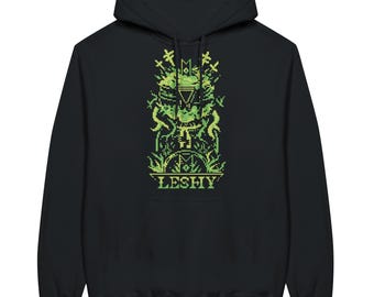 Leshy Pixel Art Cult Of The Lamb Hoodie, Indie Game Hoodie, Video Game Hoodie, Gift For Gamer, Pixel Art Hoodie - Unisex Adult Hoodie