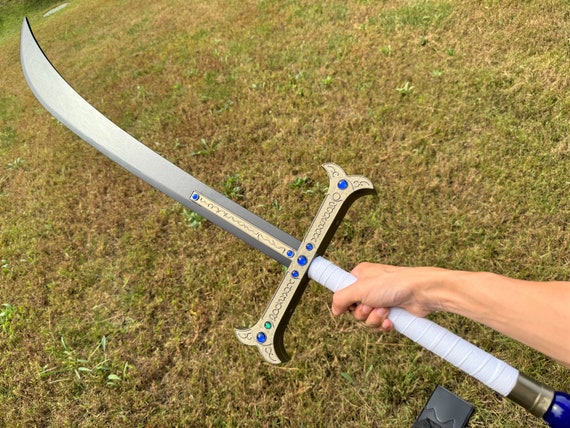 One Piece Dracule Mihawk Weapon Yoru Cosplay Replica Sword Prop