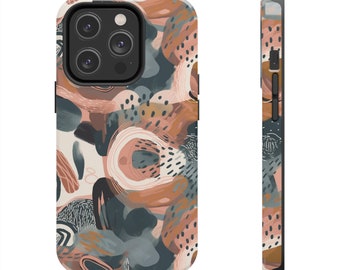 Dynamic Abstract iPhone Phone Case - Captivating Design