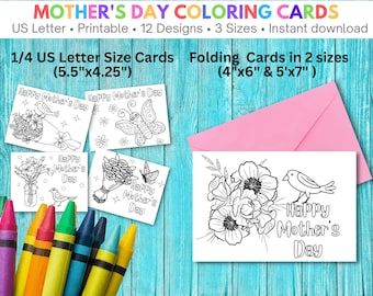 Mother's day coloring page | Mother's Day Cards For Daughter | Party Coloring Sheets | Printable Coloring Sheets | Mother's Day Activities