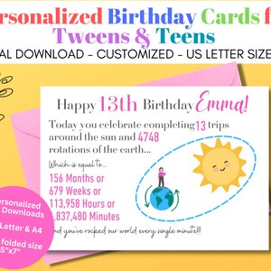 Comemore seu status Rockstar: cartão de aniversário personalizado para crianças e adolescentes | Cartão de aniversário exclusivo para uma filha | Cartão personalizado |