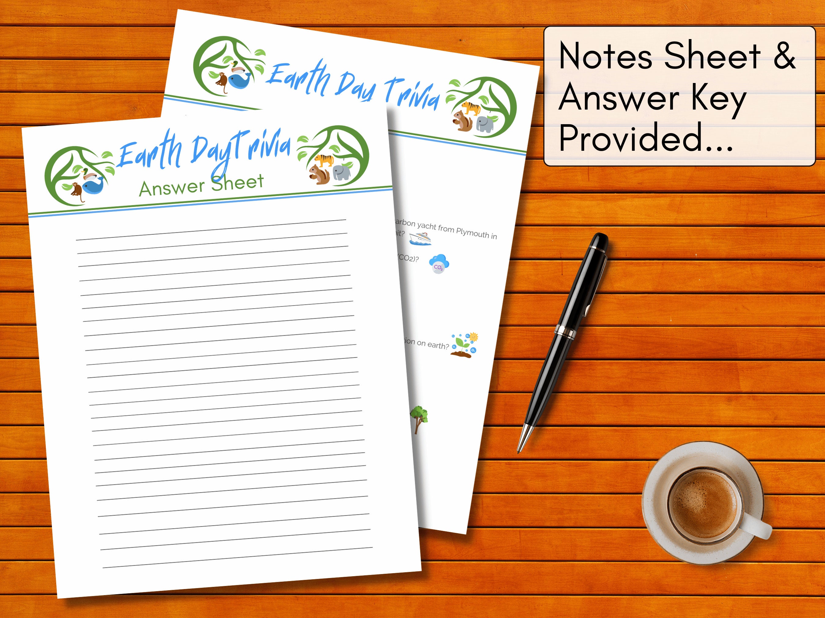 Earth Day Trivia Game | Climate Change Classroom | Climate Change ...