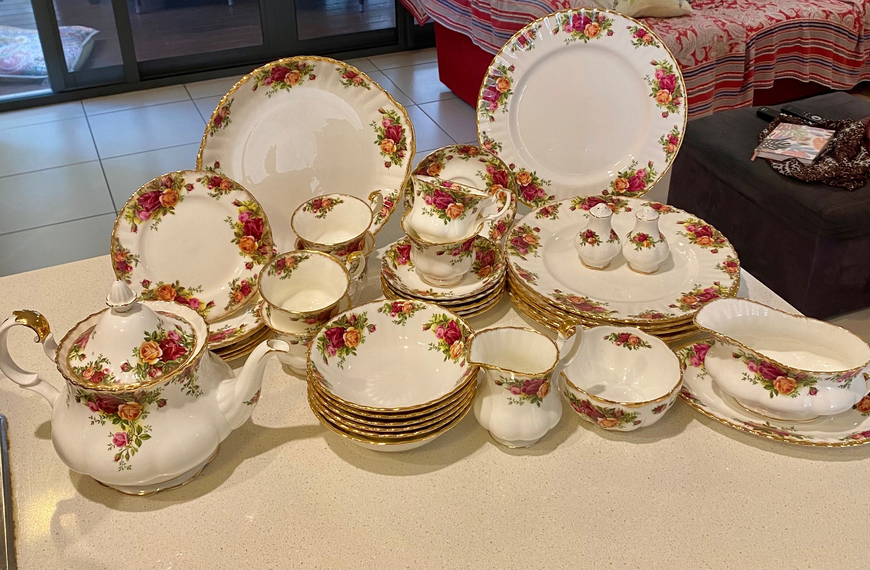 Royal Albert Old Country Roses English Bone China 58x Eerste Keus Diner,  Thee En Ontbijtservies Huwelijkscadeau, Jubileumcadeau -  Canada