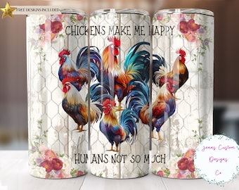 Kip sarcastisch gezegde, kip minnaar 20 oz mager Tumbler sublimatie ontwerp digitale download PNG Instant ALLEEN DIGITAAL, Tumbler Wrap