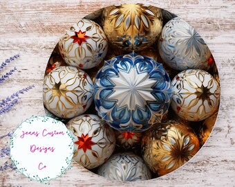 Enfeites de Natal brilhantes Design de cabide de porta redondo de sublimação PNG, Design de sublimação para redondo de 12 polegadas, SOMENTE download digital, redondo PNG