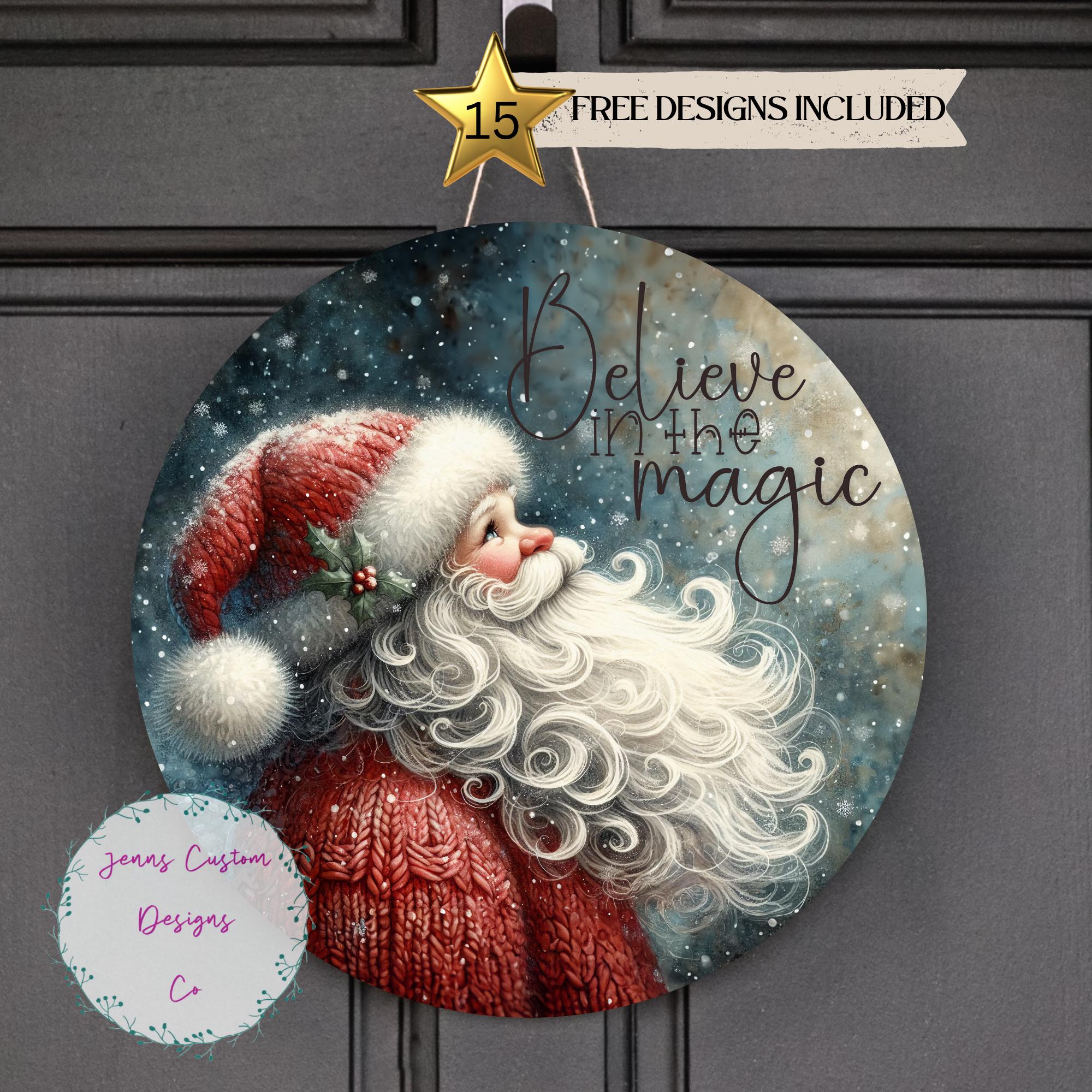 サンタクロース　ビンテージ　壁掛け Vintage Santa Wall Hanger - Etsy