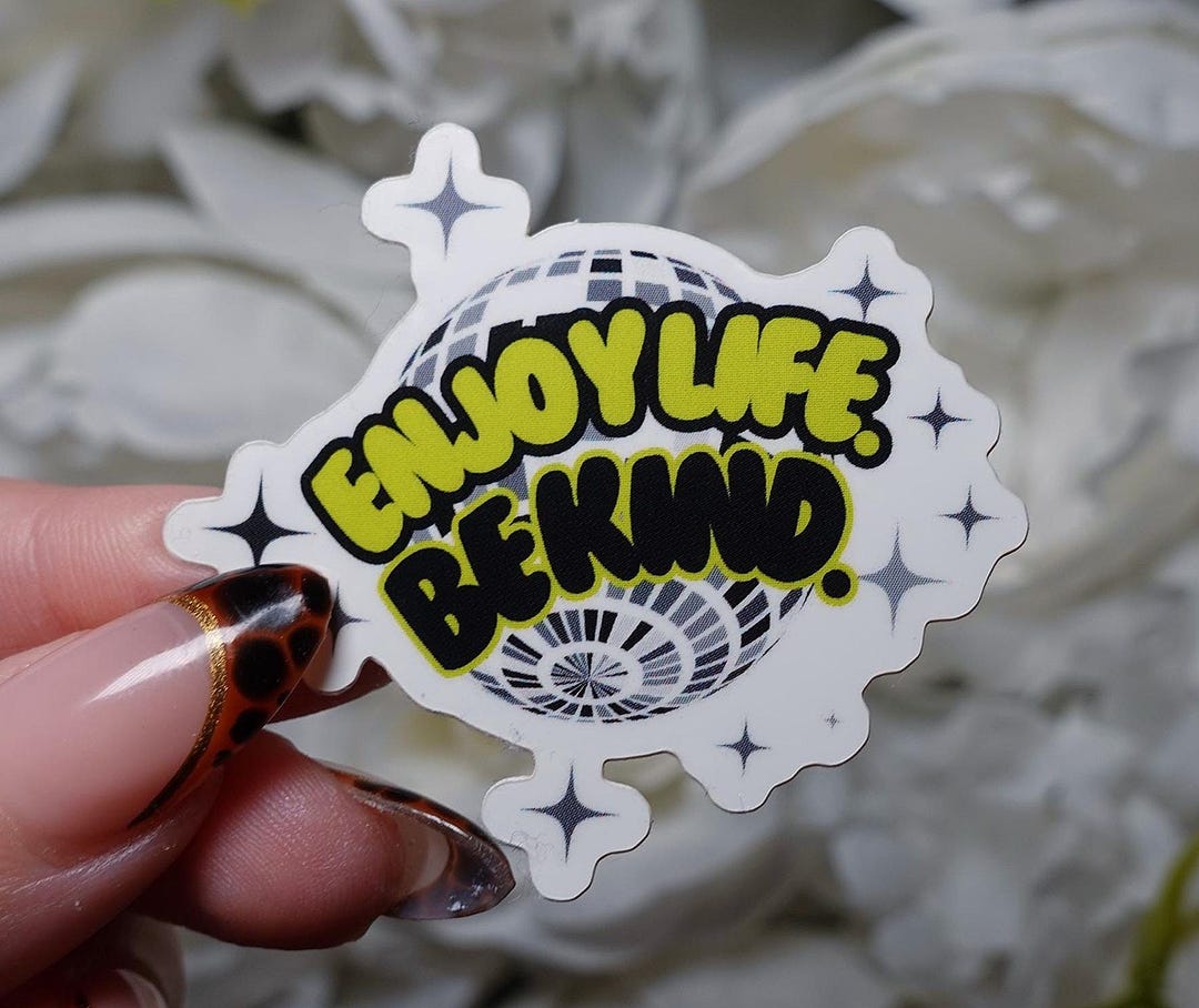 Enjoy Life Sticker Formula1 Lando Norris Enjoy Life Sticker - Etsy