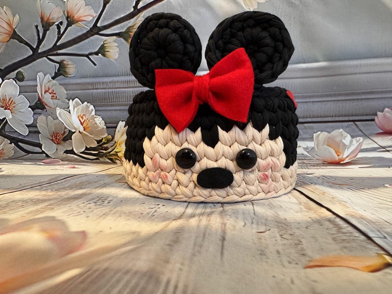 Panier Cadeau Minnie Mouse Pour Fille – Anniversaire, Pâques – Rempli De Jouets – Neuf