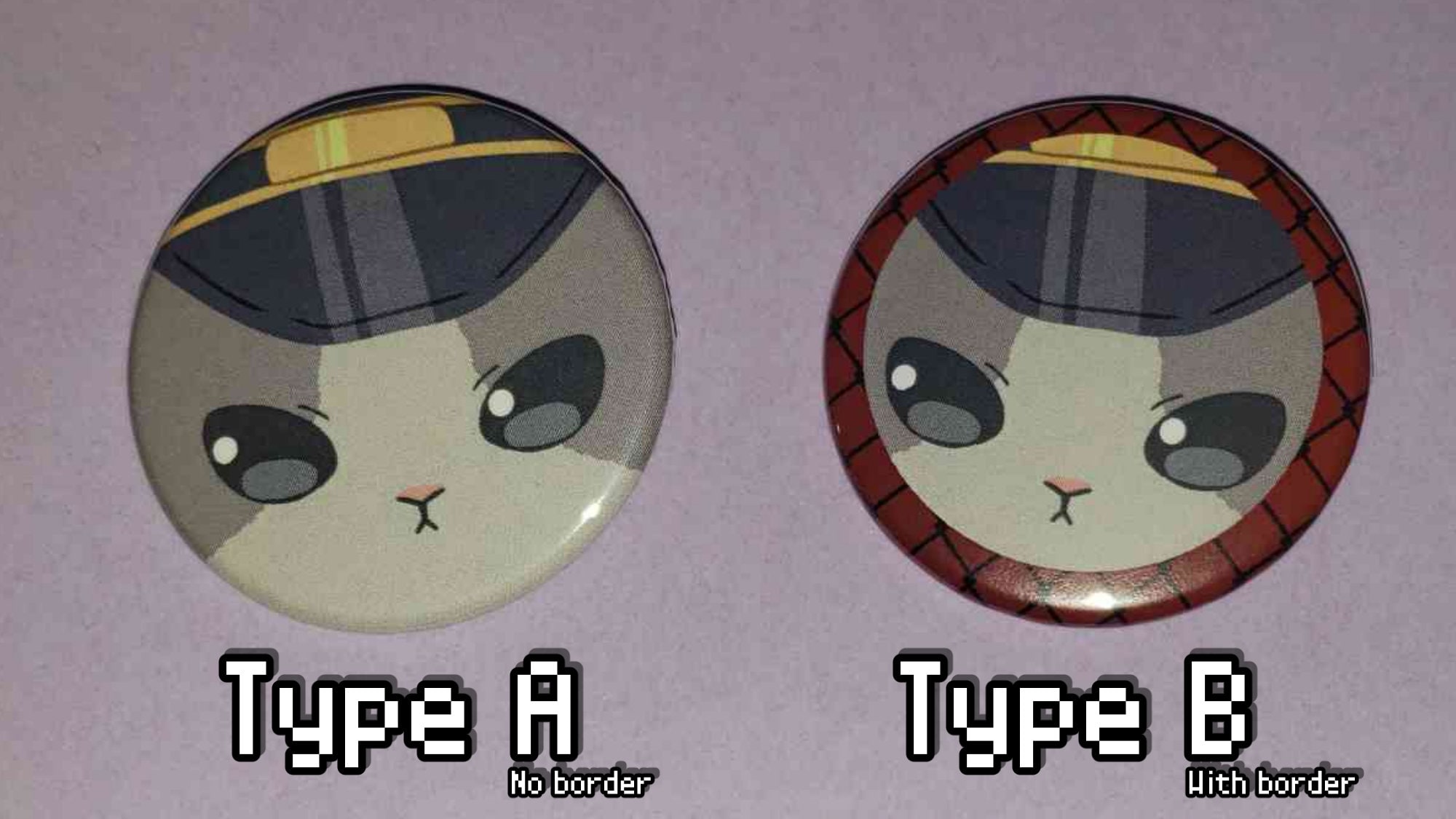 MILGRAM ピンバッジ Milgram Chibi Button Pins (1.75