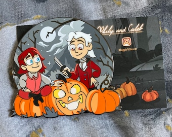 HALLOWEEN Philip and Caleb Wittebane - Owl House Fantasy Enamel Pin