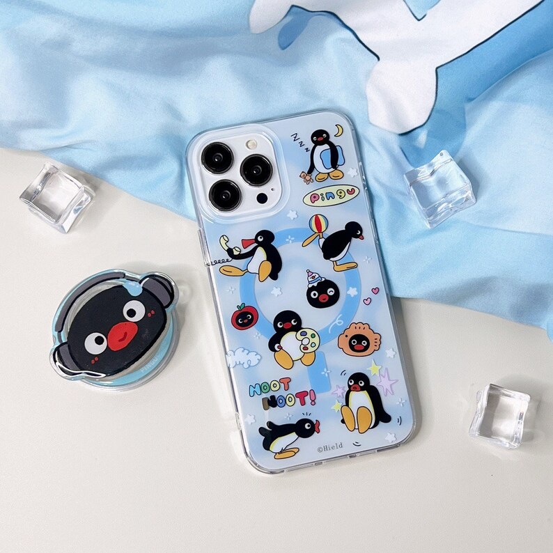Magsafe Phone Case Cute Cartoon iPhone Case Cute Penguin Etsy
