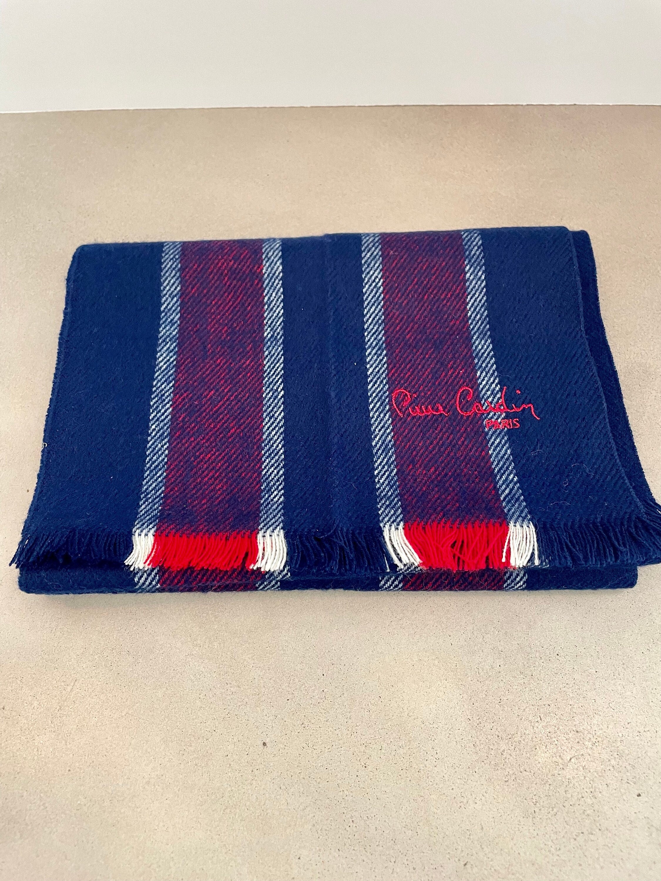 Pierre Cardin Scarf Made in France Etsy
