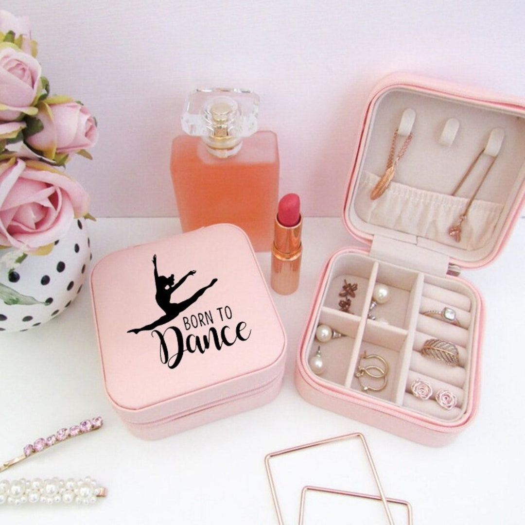 Personalized Dance Jewelry Box, Dancer Jewelry Box, Personalized Jewelry Box for Women
