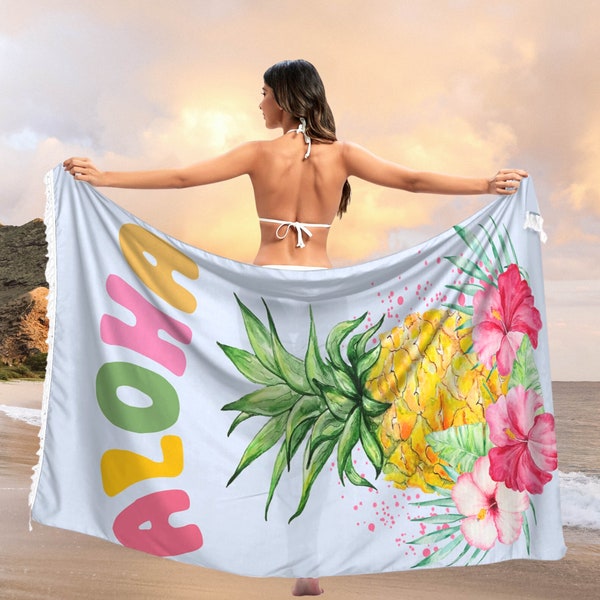 Hawaiian Beach Towels Etsy
